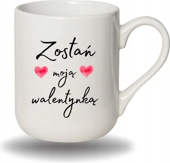 Bögre Fehér Coffee Vicces Valentin Napi Ajándék Legyél Az Én Valentinom