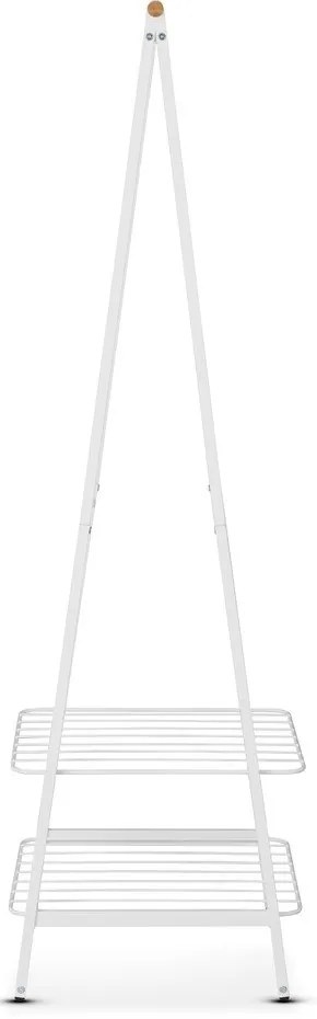 Fehér acél ruhatartó állvány Linn – Brabantia