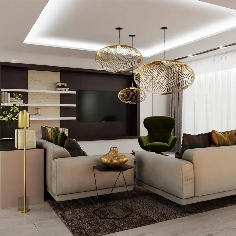 TOM DIXON SPP04BEU SPRING Modern Led Függesztett Lámpa LED IP20
