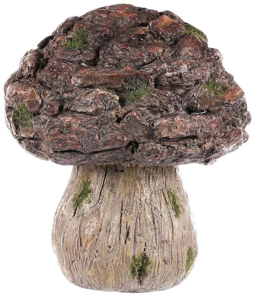 Gomba kerti dekoráció, 16 x 17 x 16 cm, polirezin