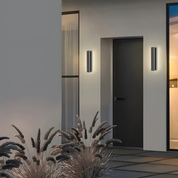 Brilagi - LED kültéri fali lámpatest LINEAR LED/8W/230V 3000K IP65 antracit