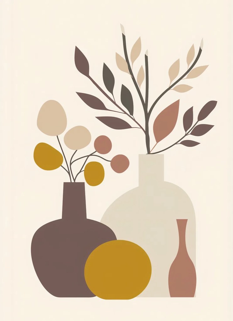 Poszter 40x55cm Tompított Naturmort