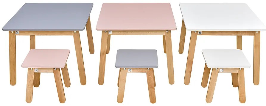 Gyerek szék WOODY GREY