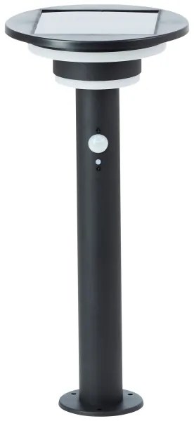 Brilliant - LED Napelemes lámpa érzékelővel GARVINA LED/3W/3,7V 45 cm IP44 fekete