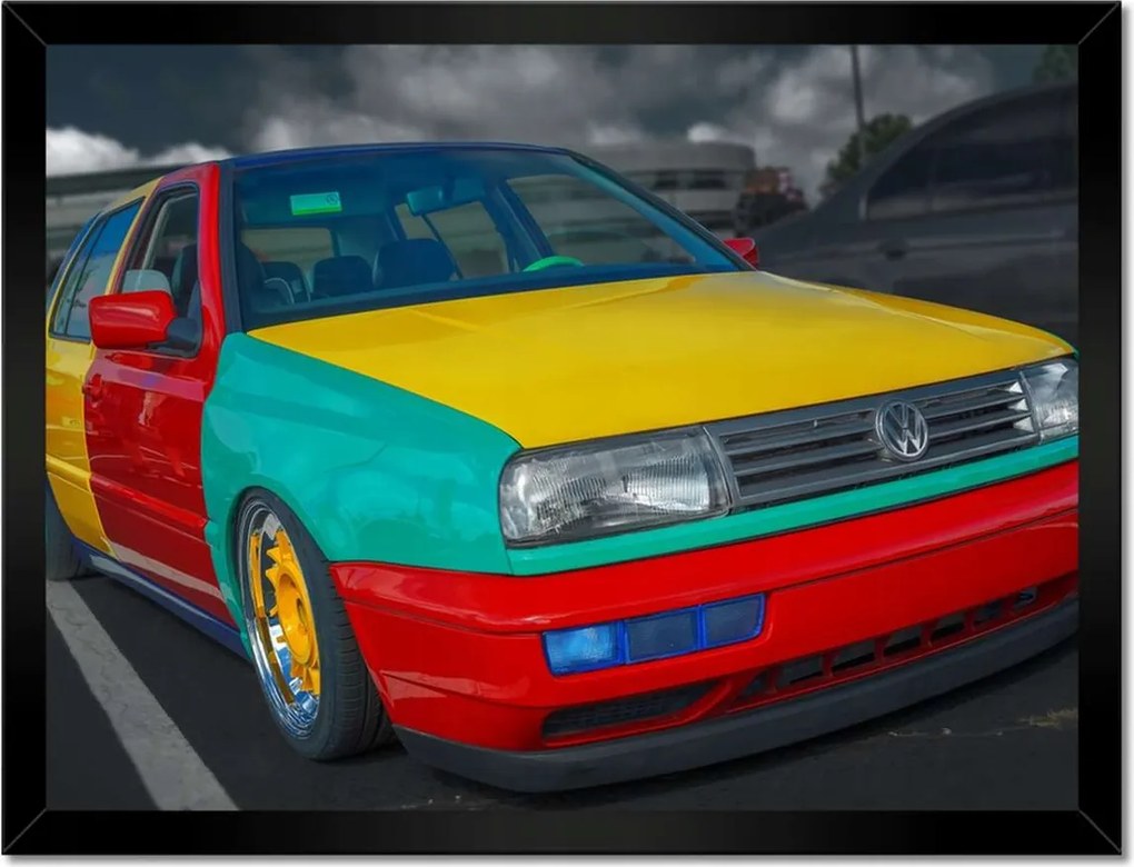 Poszterek keretben 40x30 Volkswagen Golf MK3