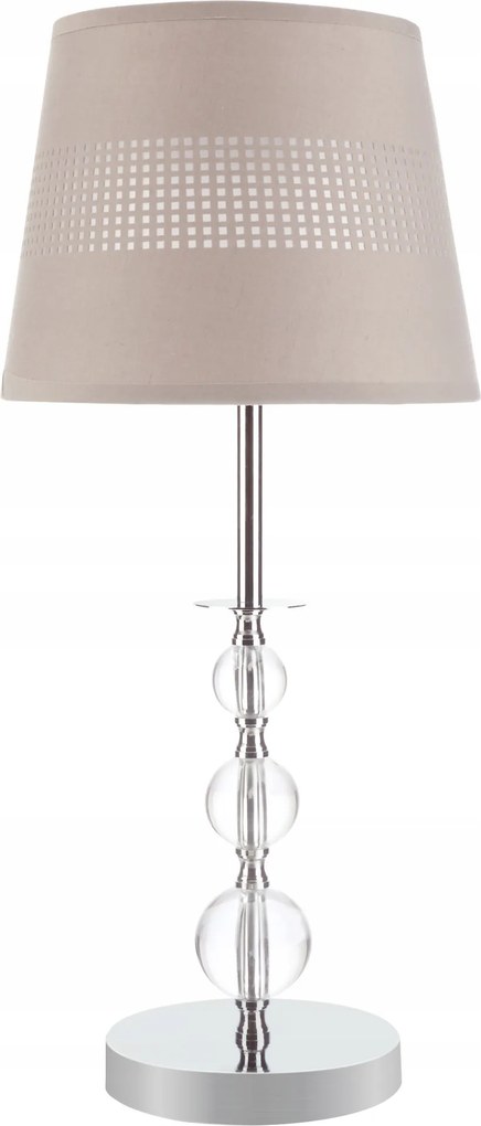 Éjjeli Lámpa barna és bézs árnyalatok 40 W Homcom