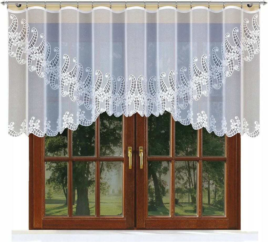 Jacquard mintás függöny 20739 300x90cm (szalaggal)