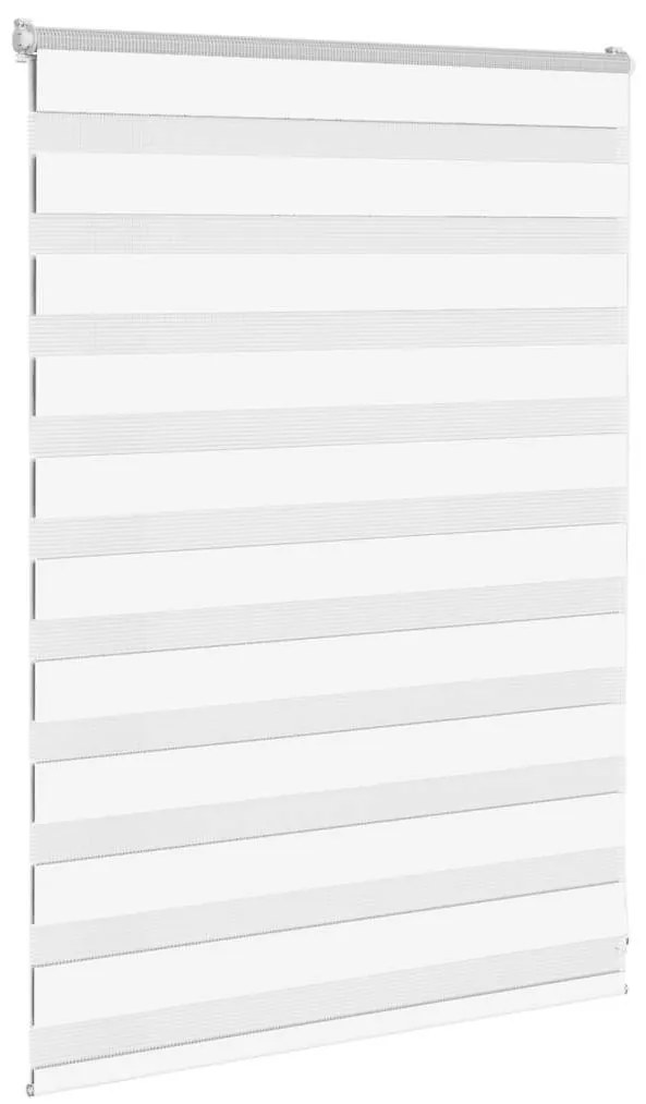 zebrafüggönnyel fehér szövetszélesség 100,9 cm poliészter