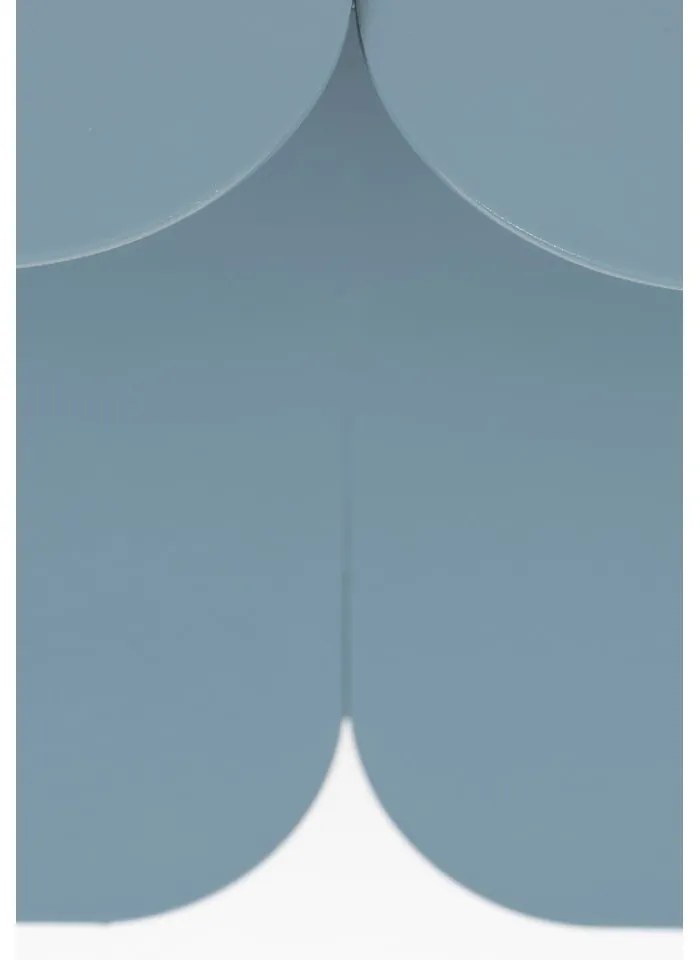 Világoskék fém polcos állvány 100x62 cm River – Zuiver