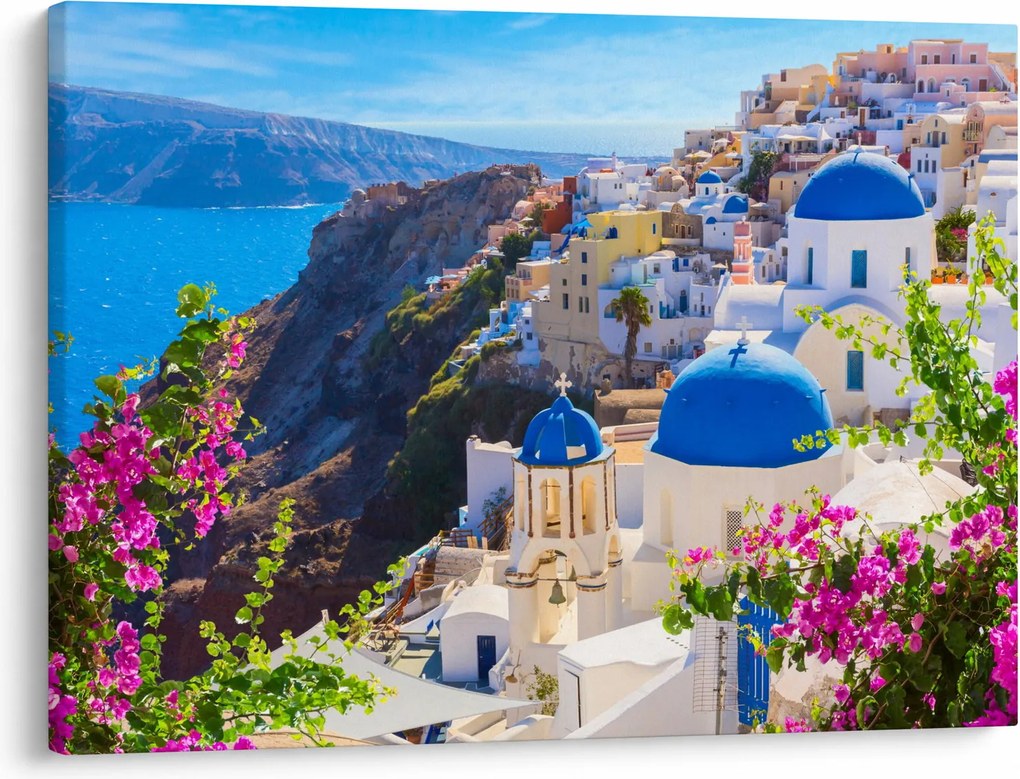 Kép - Santorini, Görögország (70x50 cm)