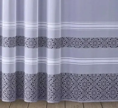 Mg Függöny Szürke 762/27 200x130cm Kész Szalaggal M