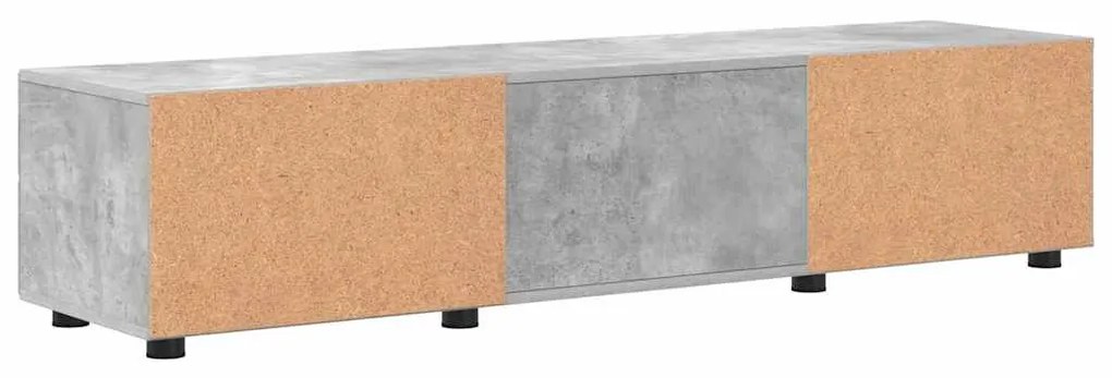 TV szekrény fiókkal Magasfényű fehér 150 x 39 x 30 cm Faanyag