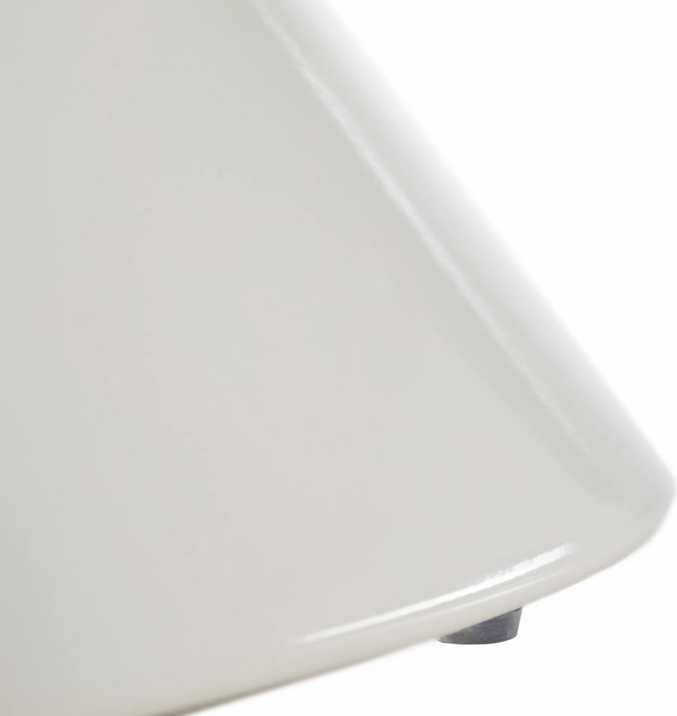 Dohányzóasztalok, 2 db-os szett, fehér márvány/fehér/arany, acél, MABUZ