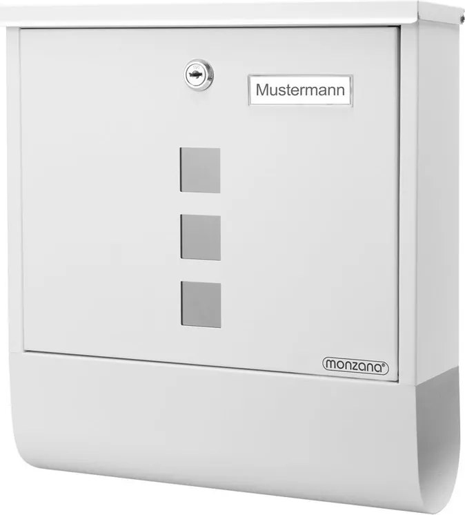 Postaláda Újságtartó, Fehér