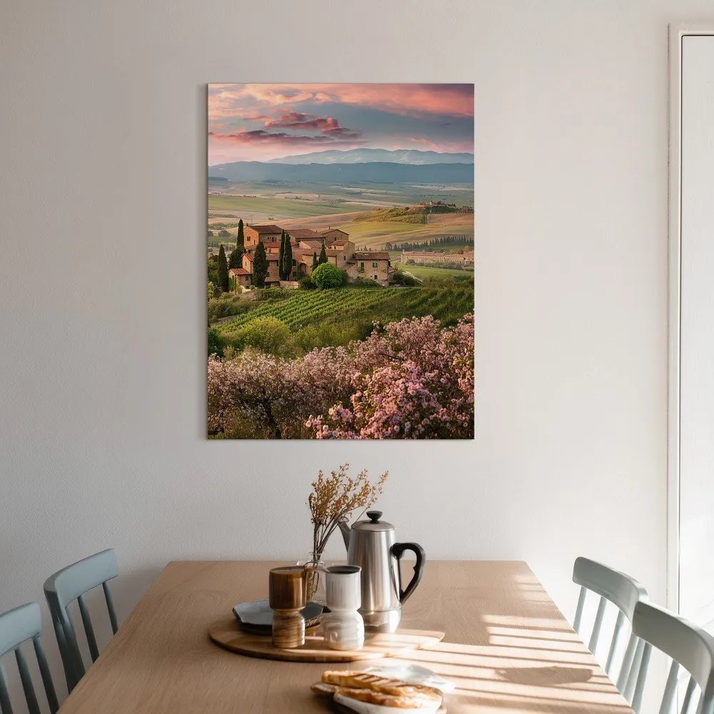 Kép 60x80 cm Pink Tuscany – Styler