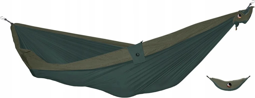 Ticket To The Moon Eredeti függőágy, sötétzöld/katonai zöld