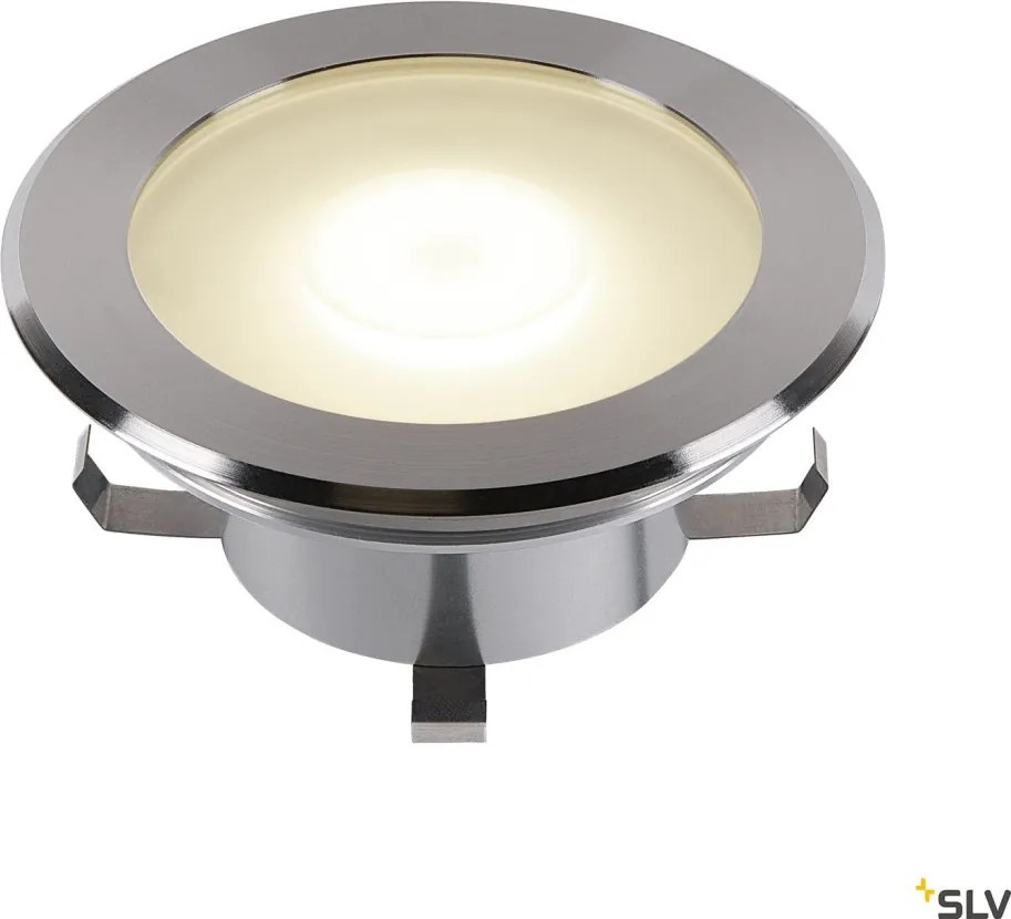 SLV 1006106 DASAR Kültéri Talajba Építhető Lámpa Rozsdamentes acél LED IP65