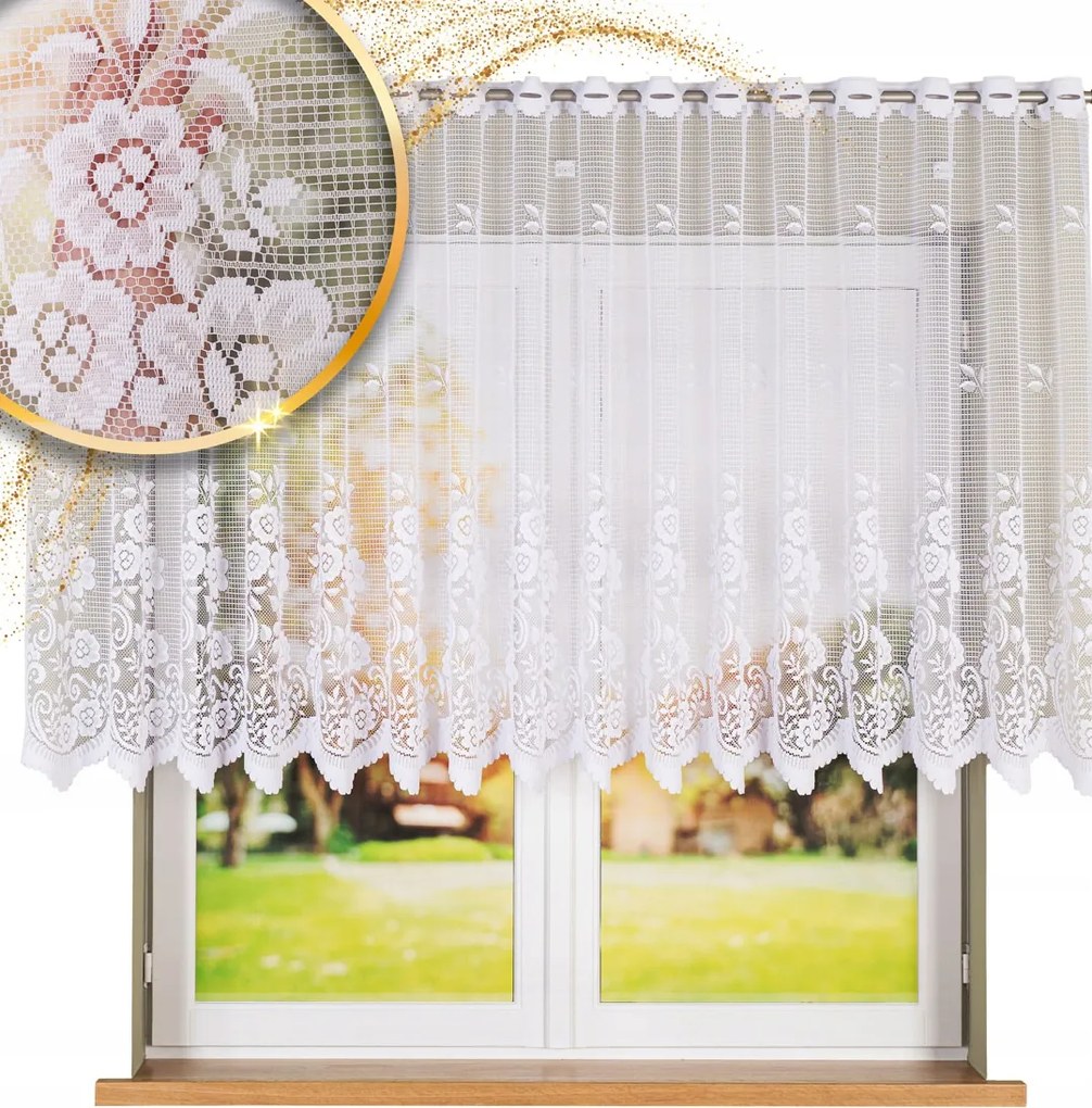 Mg Irigység jacquard fehér 4433M 300x120cm M