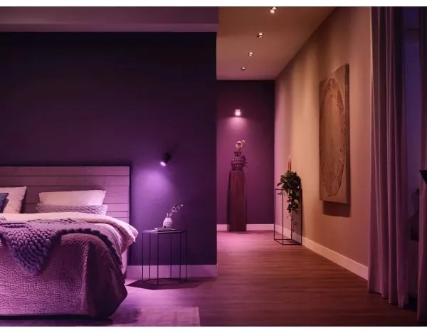 2x Philips Hue WACA GU10 RGBW LED izzó, 4,2W, 2000-6500K, dimmelhető