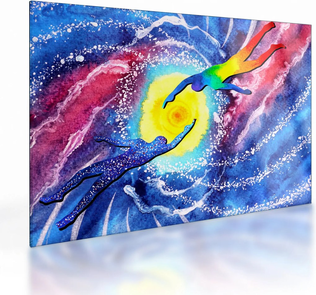 Kép - Érintés (üvegen) (70x50 cm)