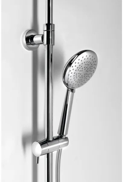 Sapho - SOLARIS zuhanykészlet csapteleppel, fényes króm