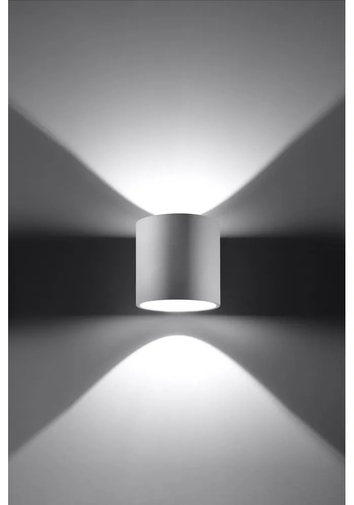 Roda fehér falilámpa - Sollux