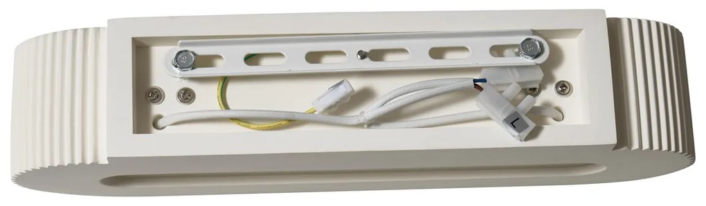 Skandináv fali lámpa fehér UFO 2-lámpás - Plaster