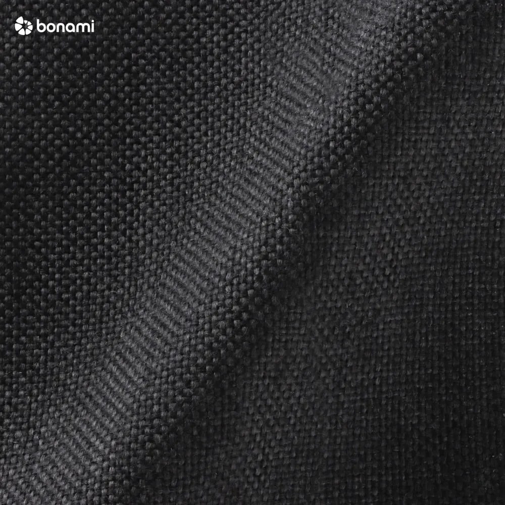 Fekete ágyneműtartós boxspring ágy 180x200 cm Ruby – Maison de Rêve