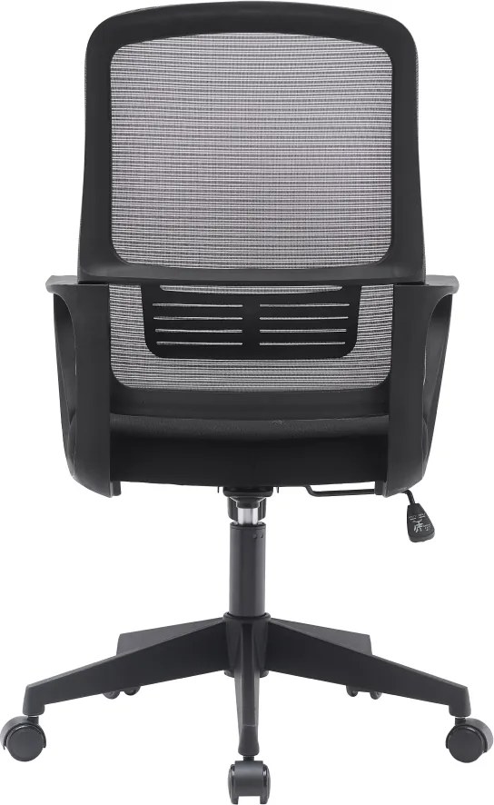 Irodai szék, szürke/fekete, SALOMO TYP 3