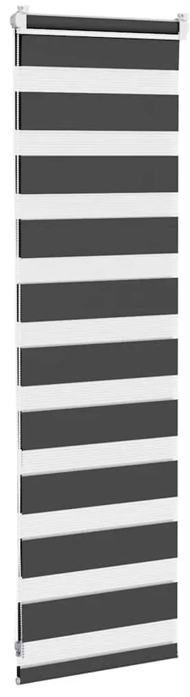 zebrafüggönnyel fekete szövetszélesség 45,9 cm poliészter