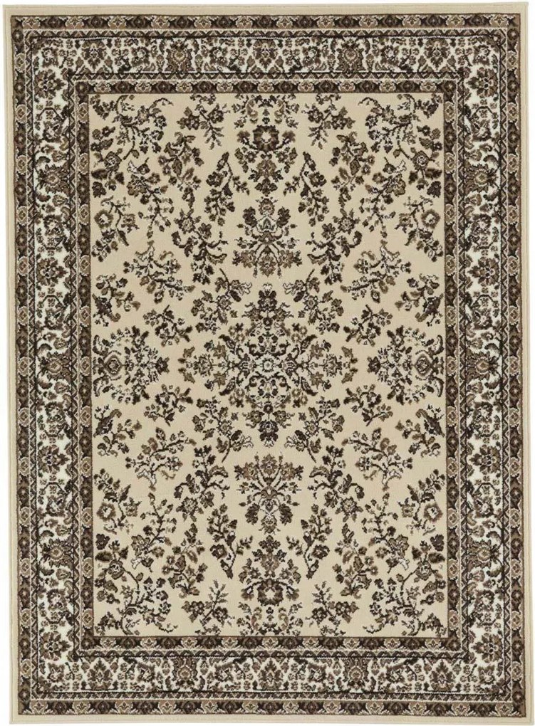 Klasszikus bézs szőnyeg nappaliba 80x150cm