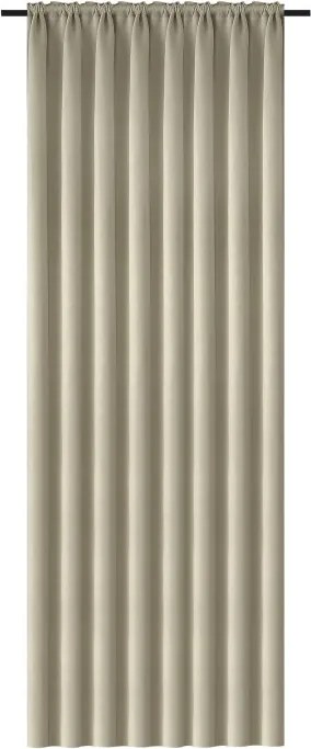 OXFORD világos olajzöld függöny 140x270 cm Felfüggesztés: Hullámos sínszalag