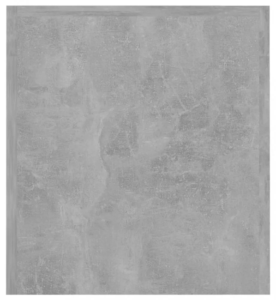 betonszürke TV-szekrény LED-lámpákkal 120 x 35 x 40 cm