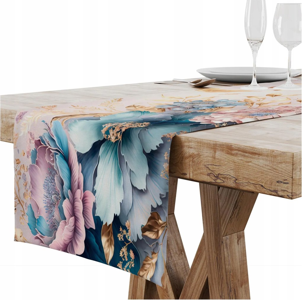 Futófelület Abrosz Asztalra Matt Sima 40x180 143