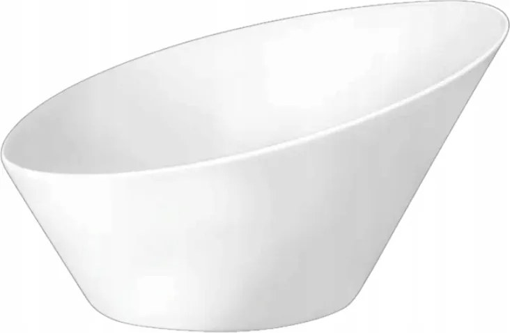Saláta tálaló fehér porcelán salátatál Wilmax 19,5 cm 650 ml