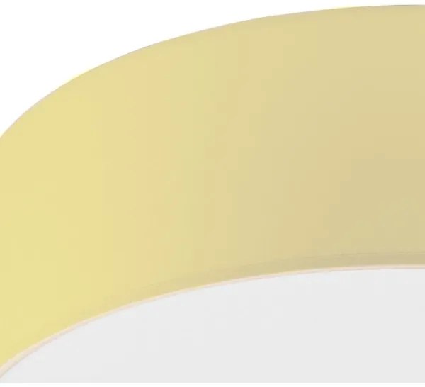 Mennyezeti lámpa SIRJA PASTEL 2xE27/60W/230V átm. 45 cm sárga