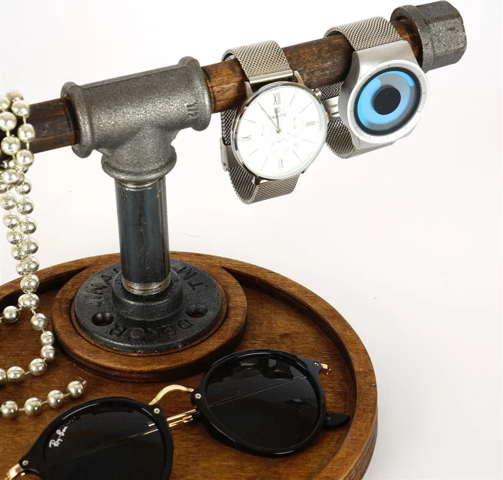 Fa ékszertartó, 33×15 cm