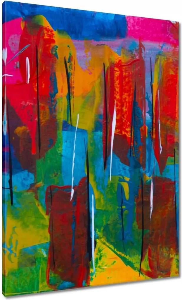 Festmények 70x100 Absztrakt Tanya