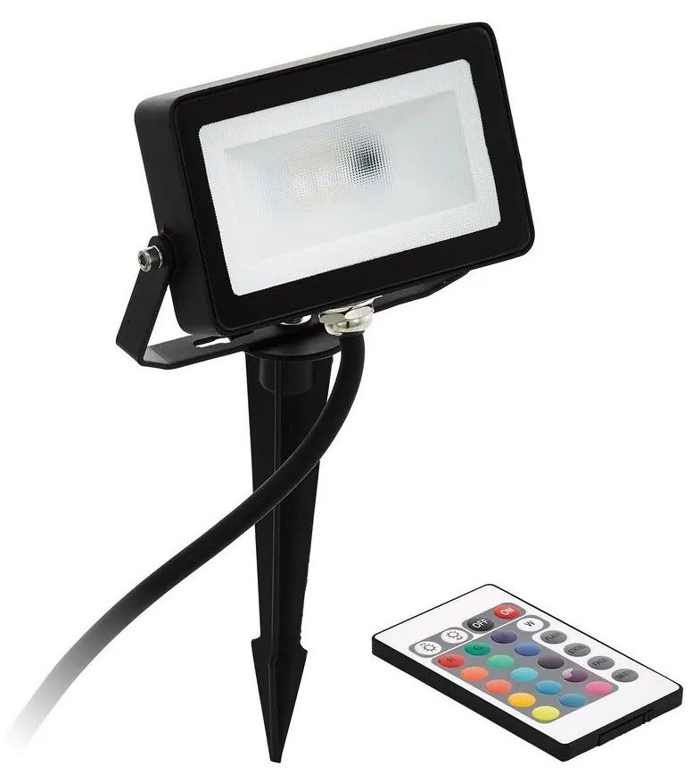 Eglo 98185 - LED RGB Reflektor FAEDO 4 LED/10W/230V + Távirányító