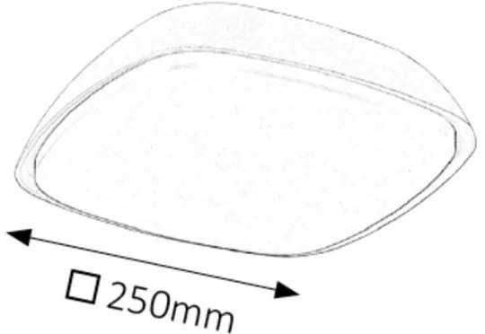 Rabalux 8797 - LED Kültéri mennyezeti lámpa AUSTIN LED/20W/230V IP65