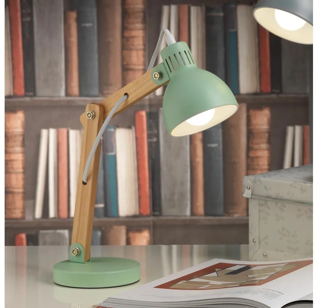 ONLI - Asztali lámpa NORA 1xE14/6W/230V zöld