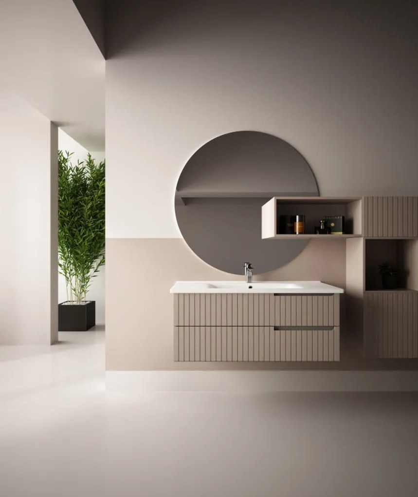 Sanovit ATRIA - porcelán mosdókagyló - 100 x 45,5 cm