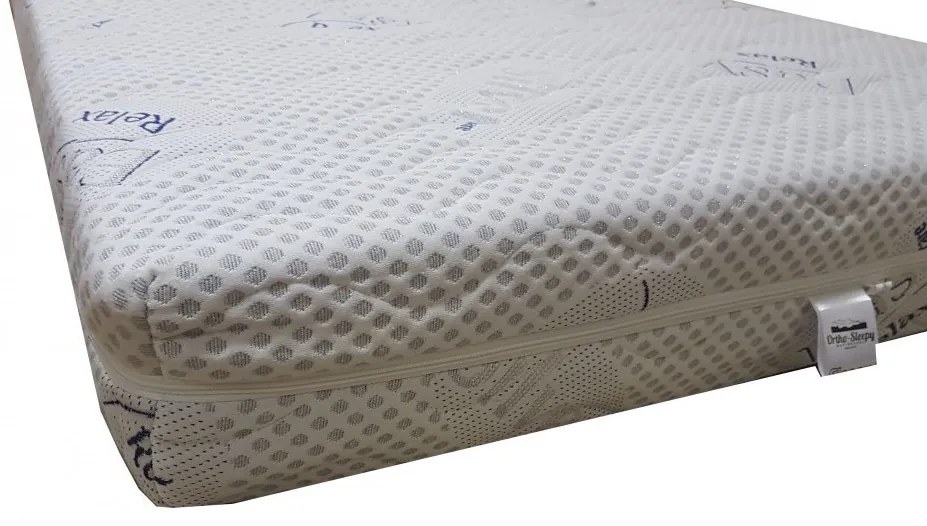 Ortho-Sleepy High Memory 20 cm magas ortopéd vákuum matrac 2 cm memory Silver Protect huzattal / 90x190 cm