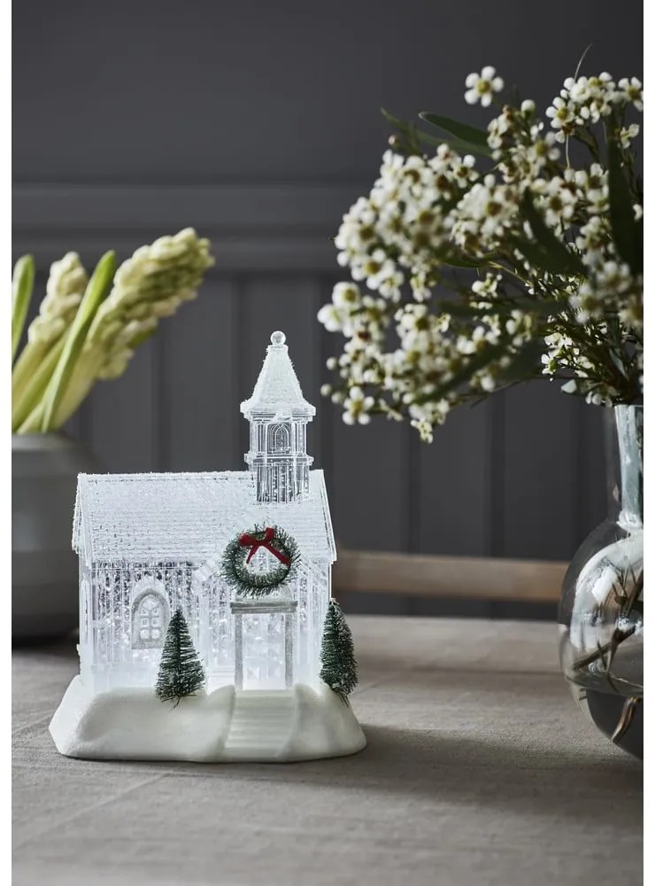 Fehér karácsonyi fénydekoráció Chapelle – Markslöjd