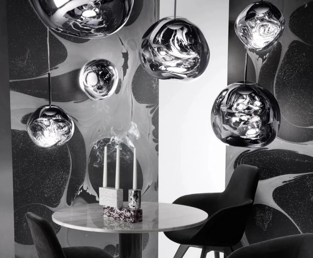 TOM DIXON MES04SM-PEUM2 MELT Modern Függesztett Lámpa LED IP20