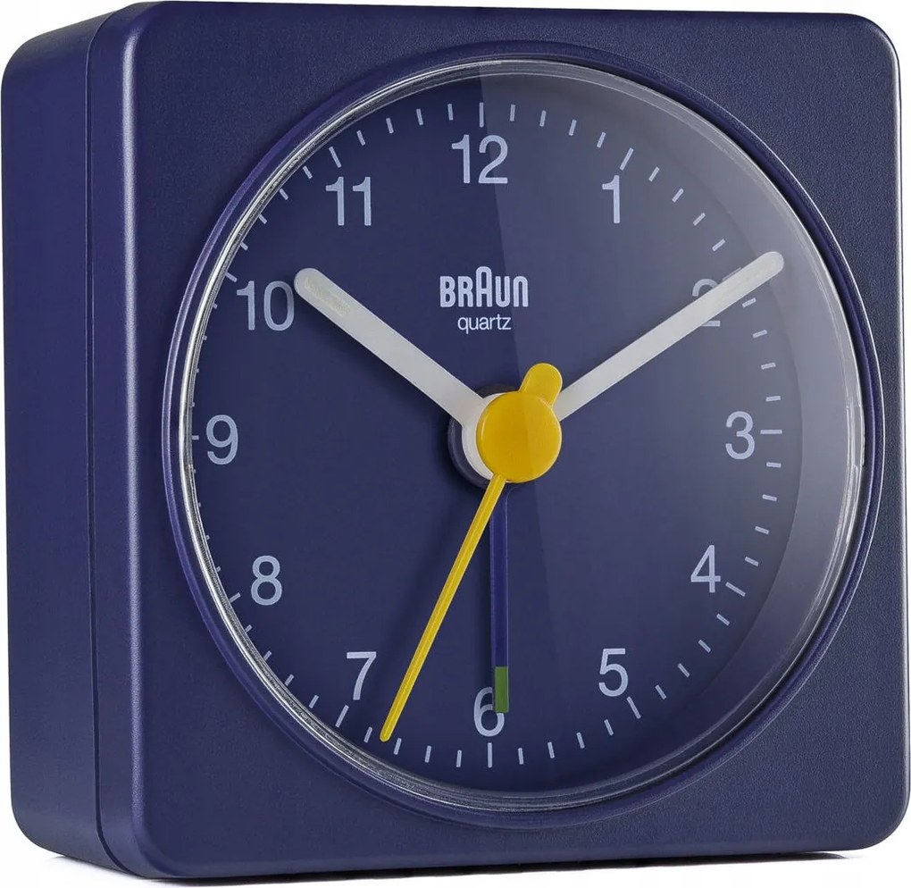 Kis Klasszikus Kocka Ébresztőóra Braun BC02BL Riasztás