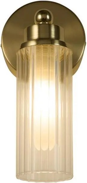 Searchlight 29981SB - Fürdőszobai fali lámpatest IMPERIAL 1xG9/7W/230V sárgaréz