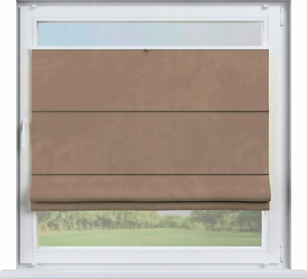 Dekoria Római Szicília pliszírozott roló 120x160 barna árnyalatok