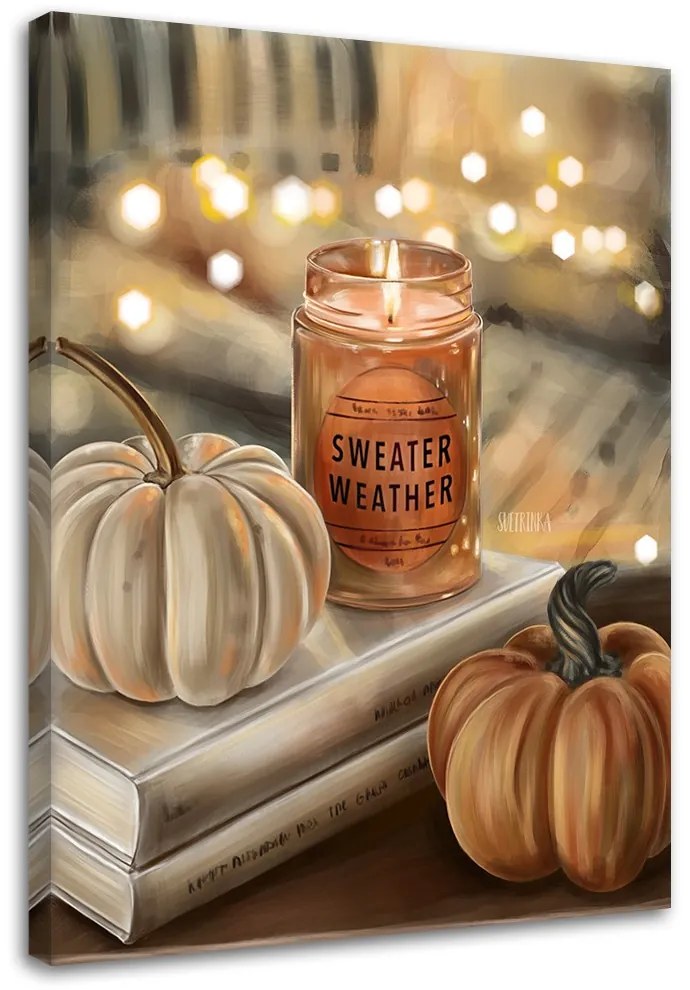 Gario Vászonkép Őszi hangulat - Svetlana Gracheva Méret: 70 x 100 cm