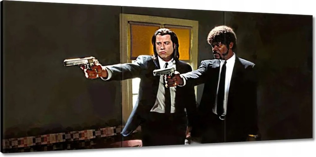 Festmények 150x70 Samuel Jackson és Travolta